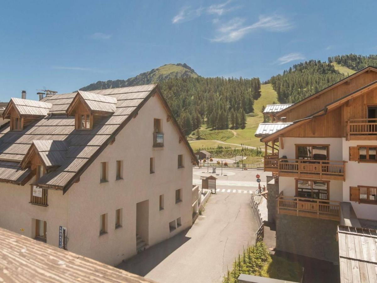 Bel Appartement 3 Pieces Pour 7 Pers Avec Balcon, Montgenevre - Fr-1-330D-126 Dış mekan fotoğraf