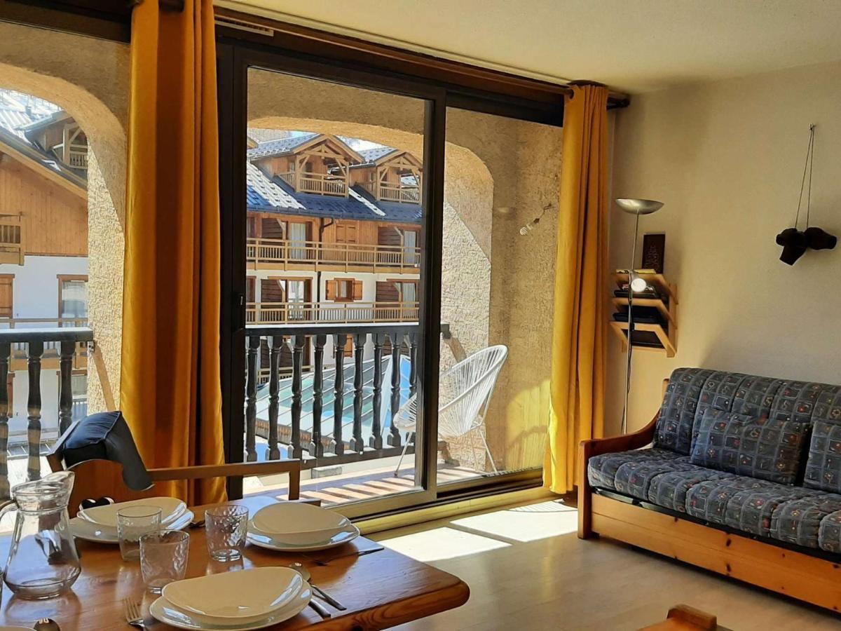 Bel Appartement 3 Pieces Pour 7 Pers Avec Balcon, Montgenevre - Fr-1-330D-126 Dış mekan fotoğraf